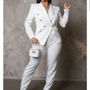 White Set Pant & Suit